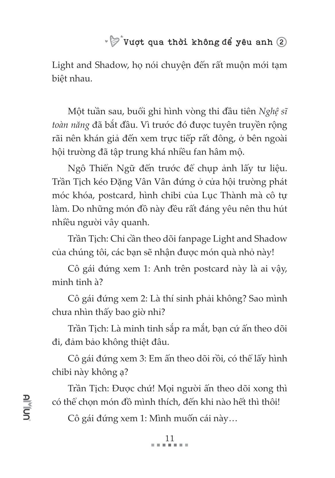 Vượt Qua Thời Không Để Yêu Anh - Tập 2