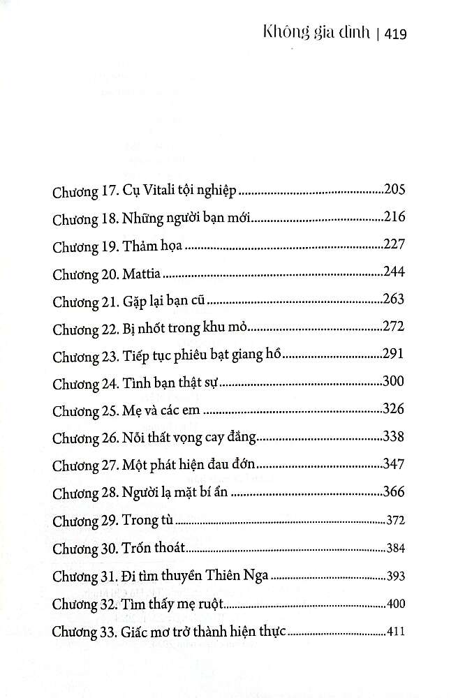 Không Gia Đình (Sbooks)