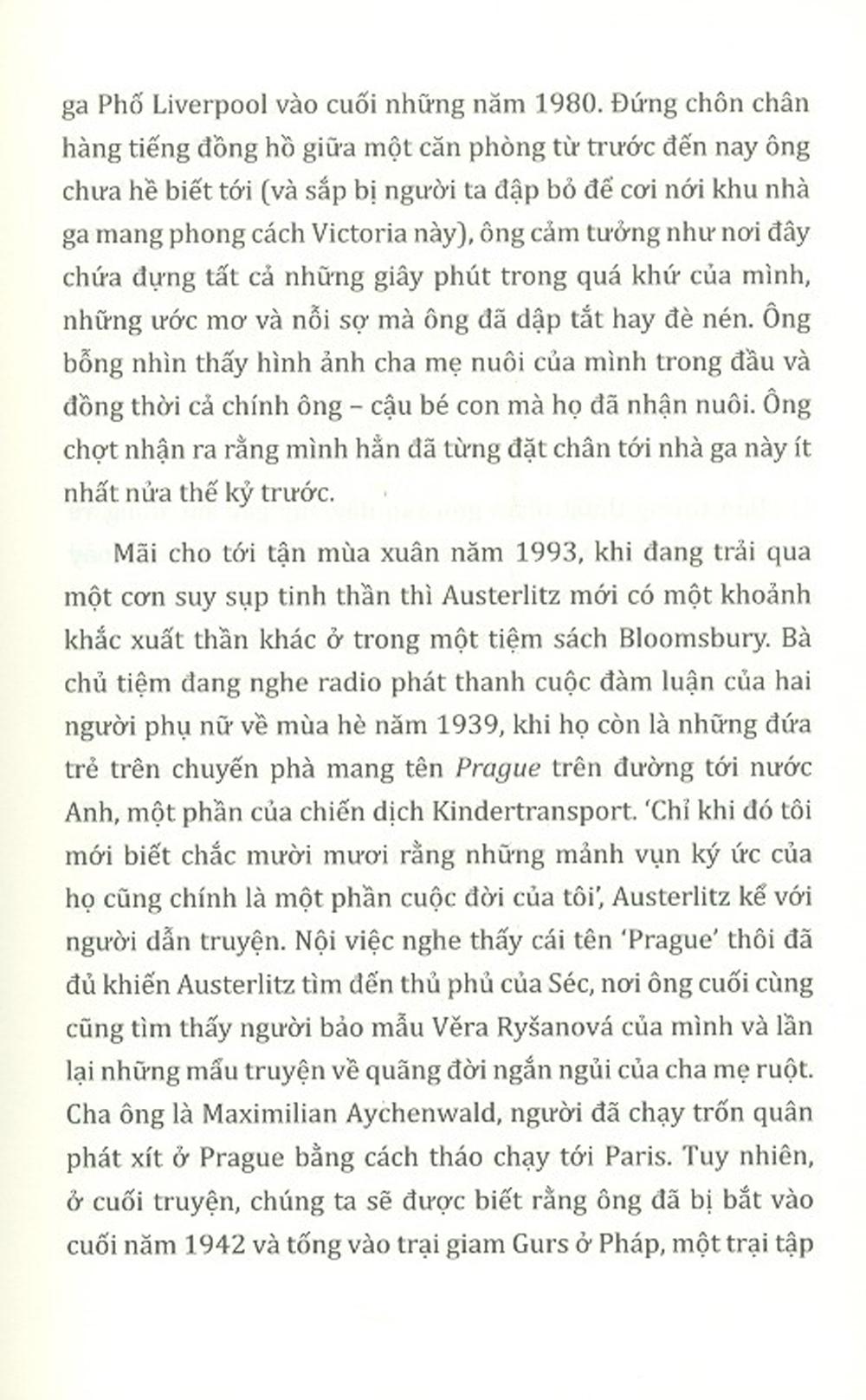 Một Cái Tên - Austerlitz