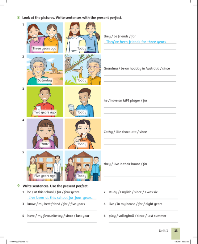 Combo Sách Grammar Friends tập 5 + tập 6