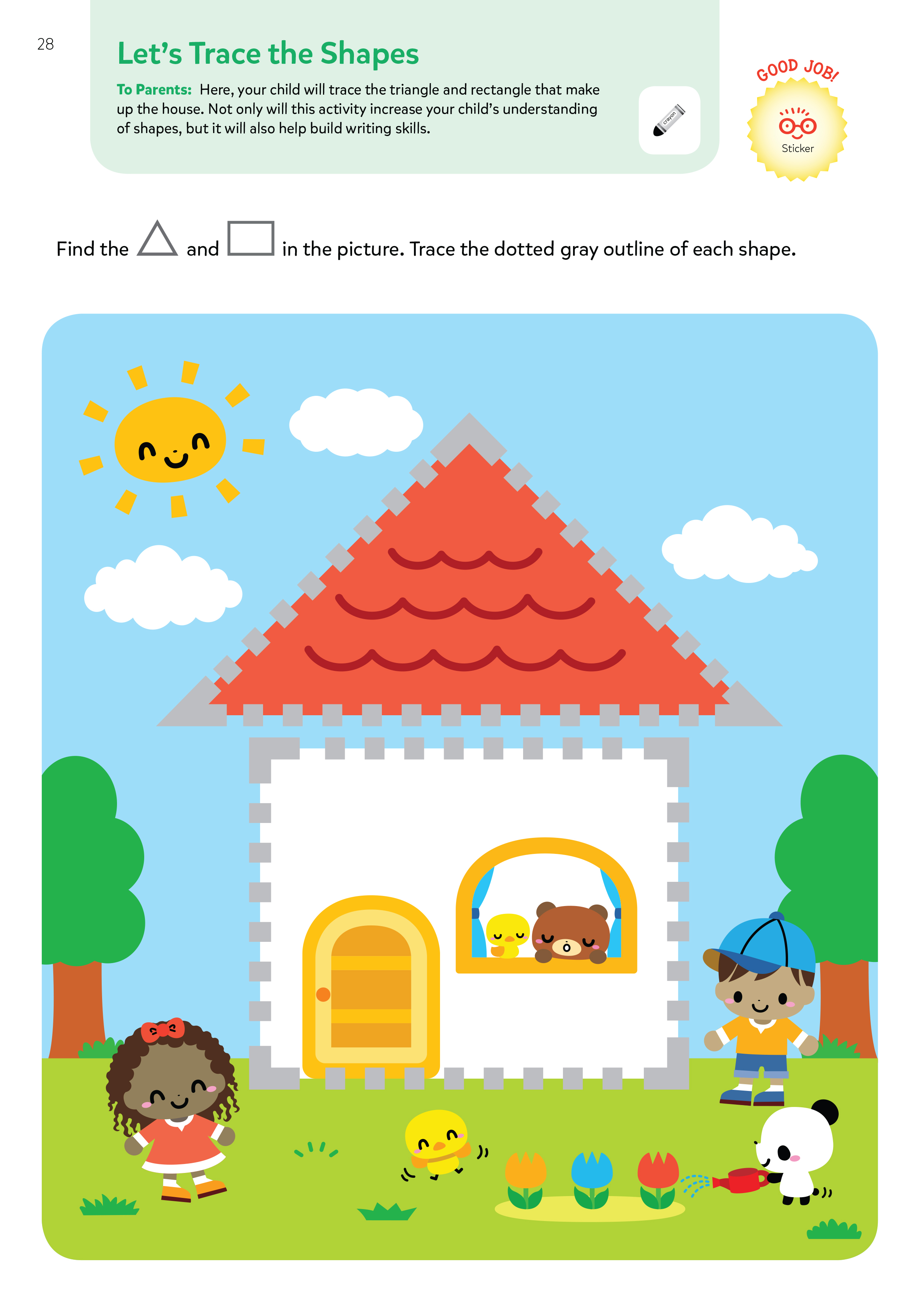 Play Smart Color & Shape Picture Puzzlers 2+