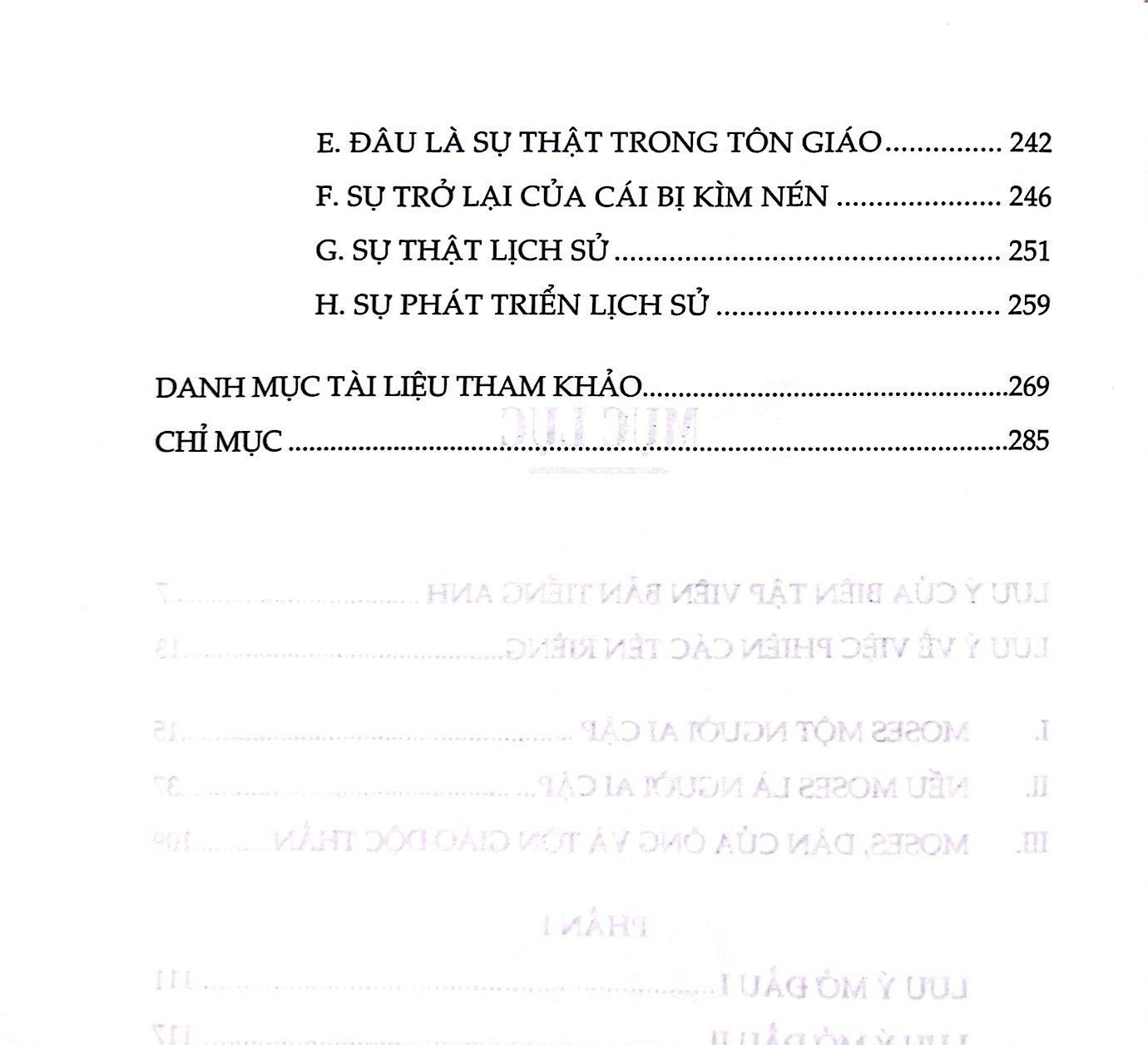 Sách - Moses Và Độc Thần Giáo