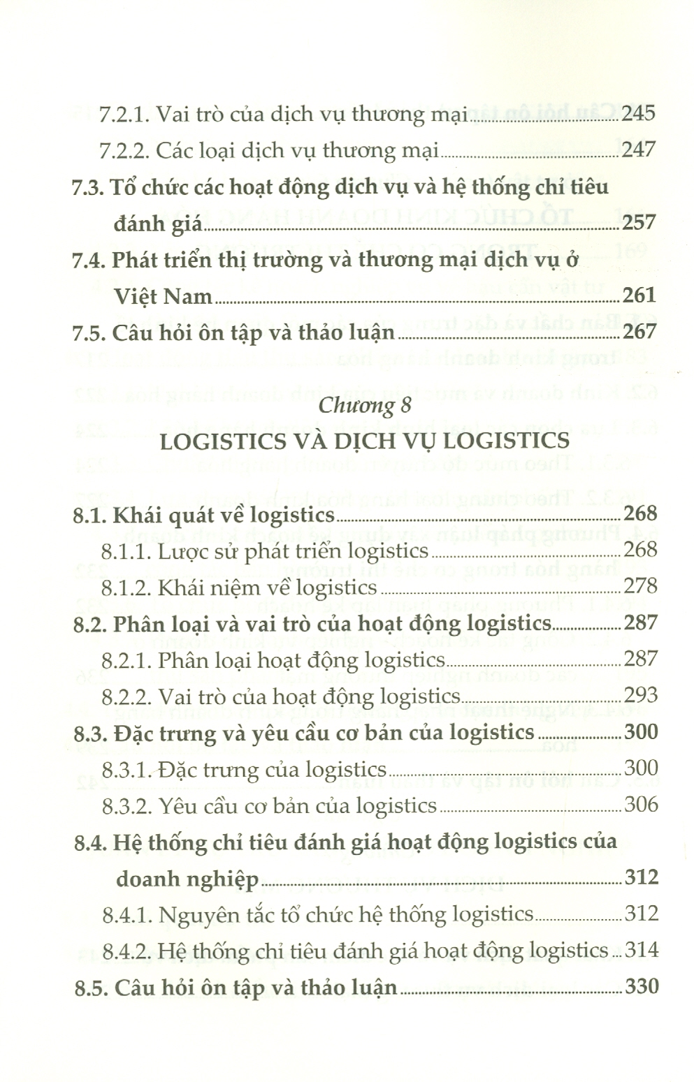 Giáo trình Kinh Tế Thương Mại - Dịch Vụ (Dành cho ngành Kinh tế, Logistics và Quản trị Kinh doanh)