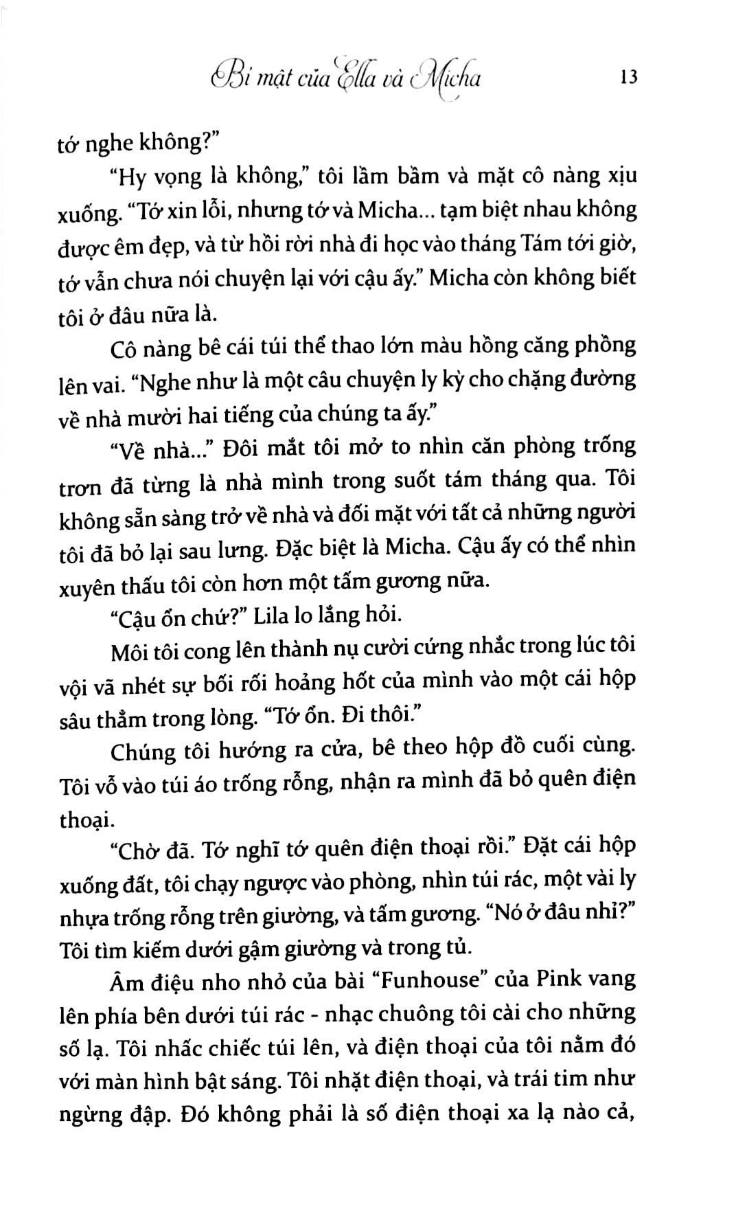 Bí Mật Của Ella Và Micha