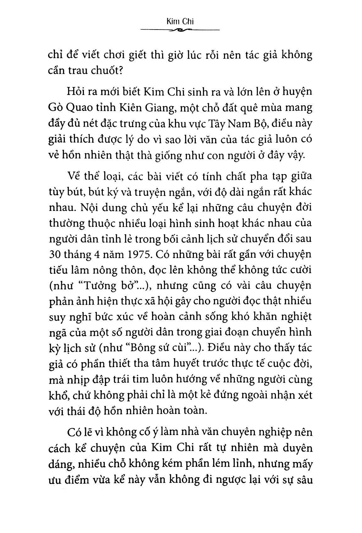 Điệu Buồn Phương Nam - Tản Văn