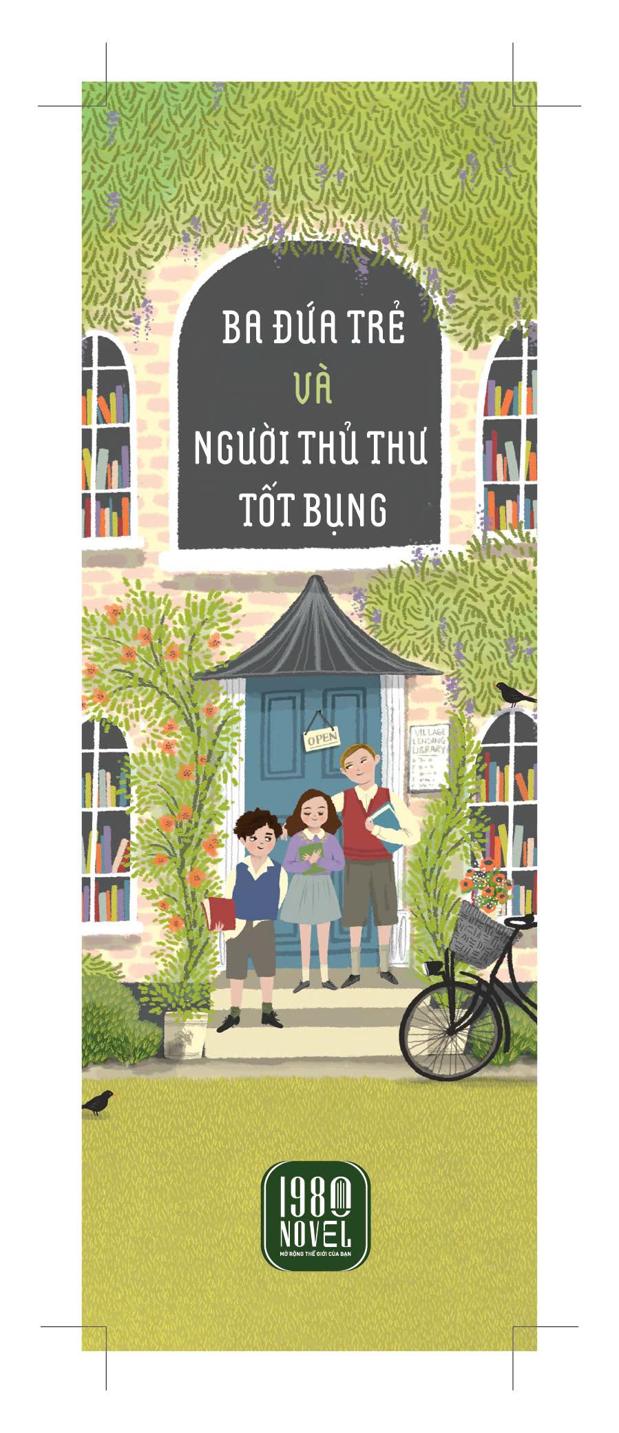Sách - Ba Đứa Trẻ Và Người Thủ Thư Tốt Bụng