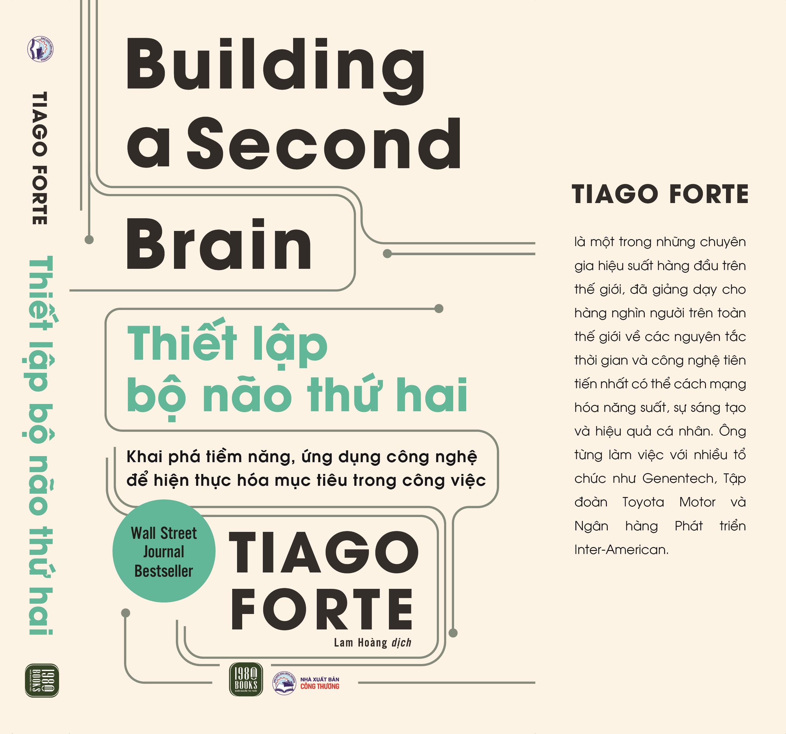 Sách - Building A Second Brian, Thiết Lập Bộ Não Thứ 2 - Tiago Forte