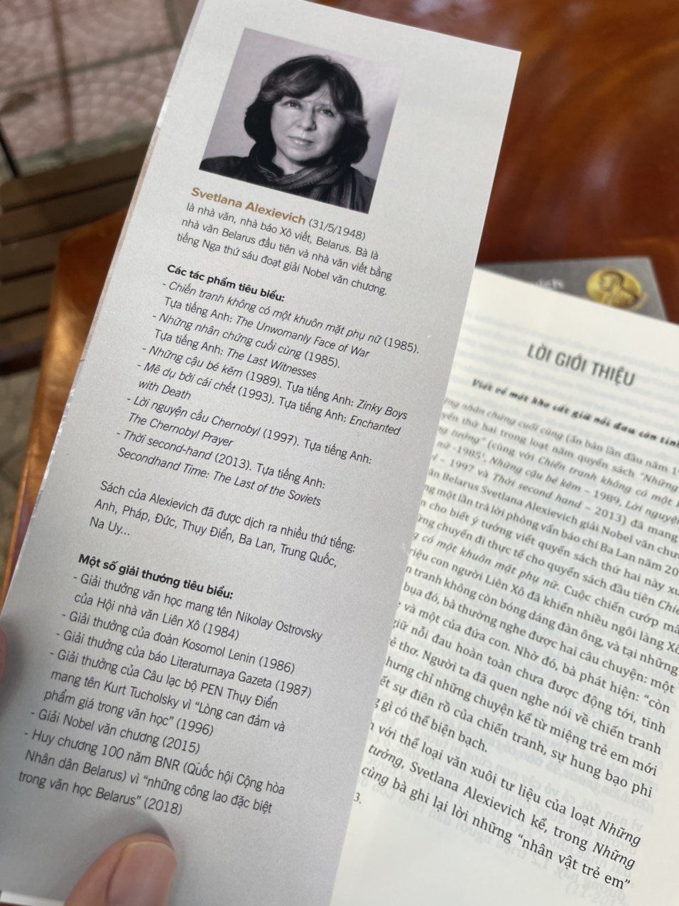 BỘ BA TÁC PHẨM CỦA SVETLANA ALEXIEVICH - NOBEL VĂN CHƯƠNG 2015