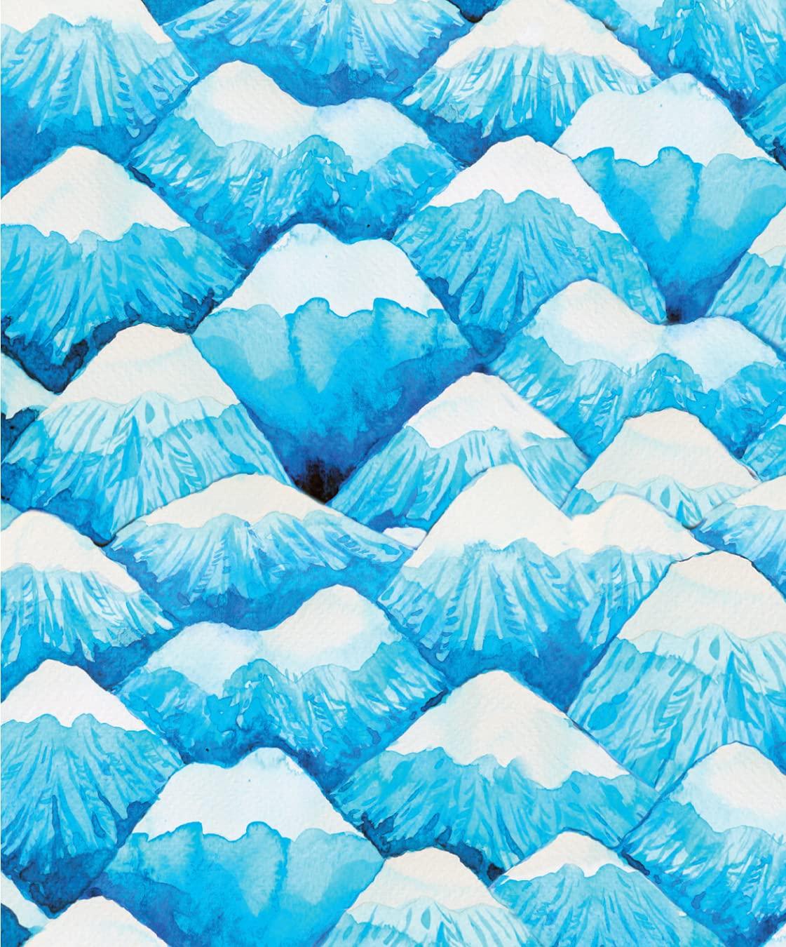 Blue & White Note Cards, 24 Blank Cards: 8 Unique Designs With 25 Patterned Envelopes