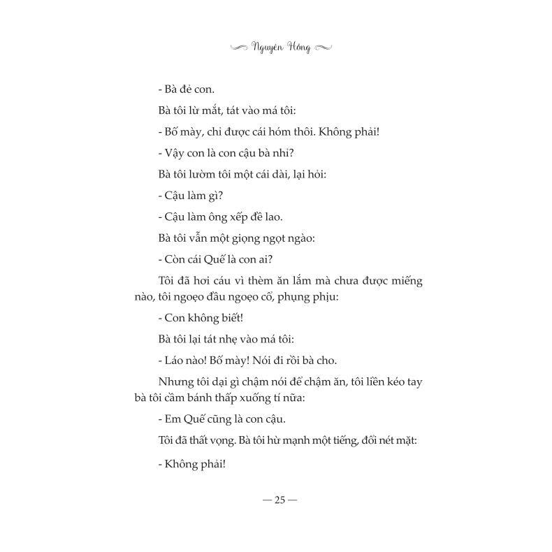 Sách - Những Ngày Thơ Ấu - Nguyên Hồng - Minh Thắng