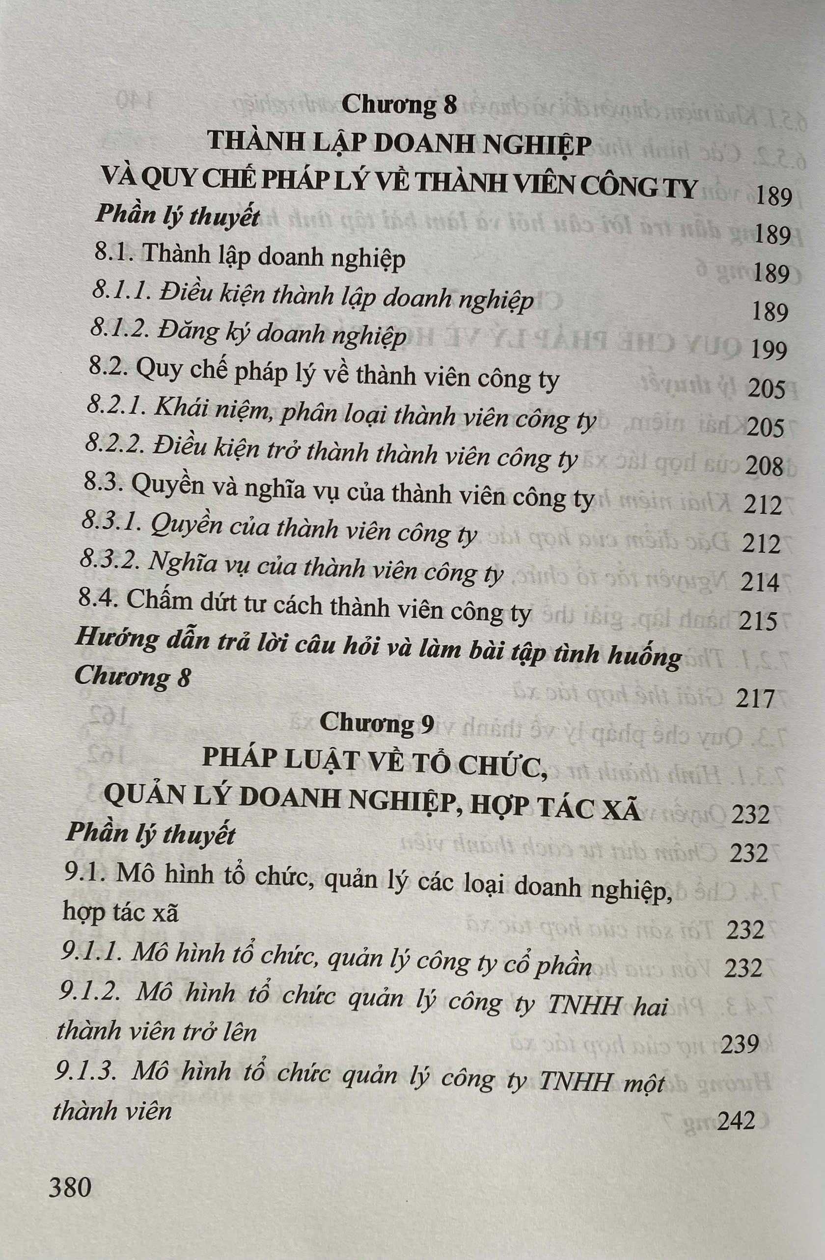 Hướng Dẫn Môn Học Luật Thương Mại ( Tập 1 )