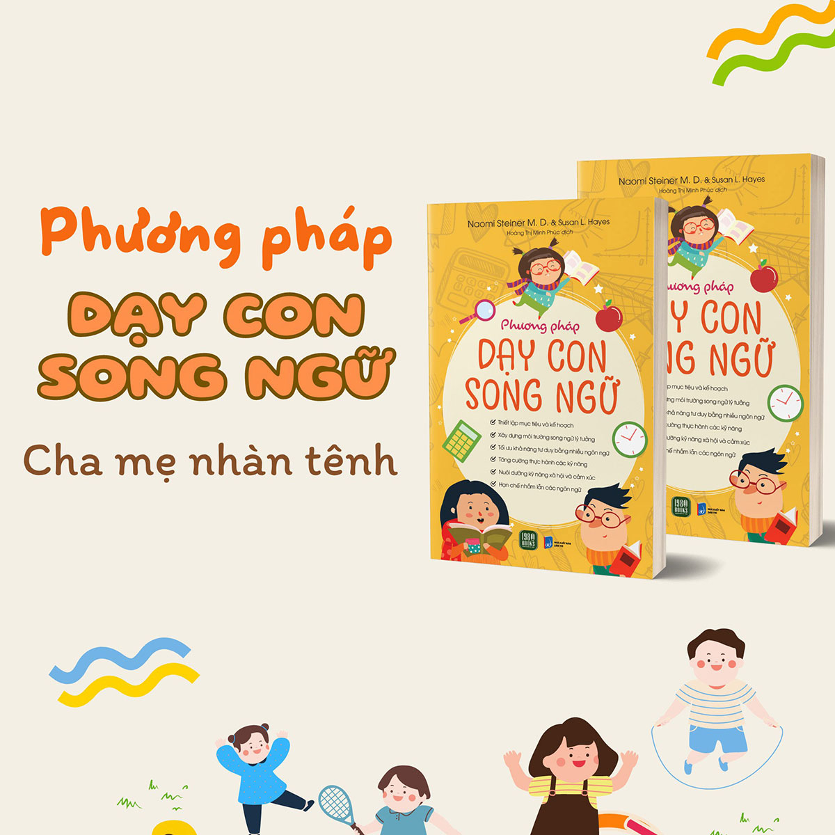 Sách - Phương pháp dạy con song ngữ