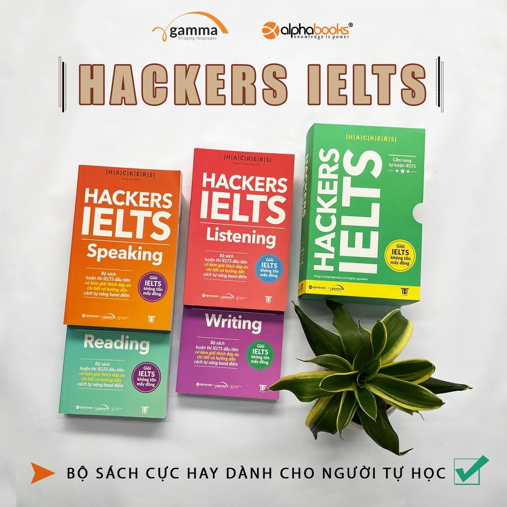 Combo Hackers IELTS (4 cuốn) - Bản Quyền