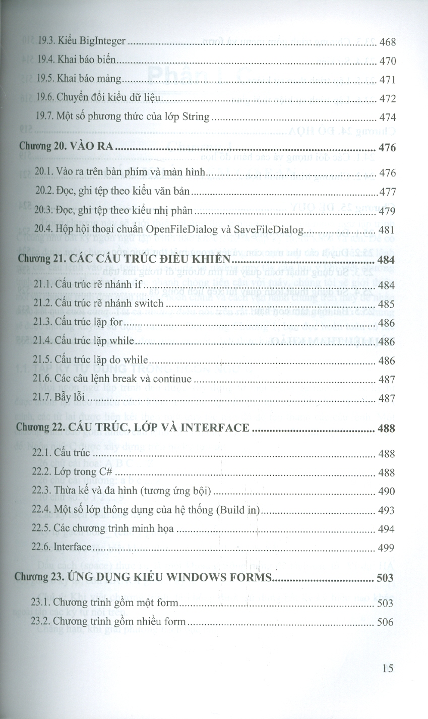 Kỹ Thuật Lập Trình C và C# Từ Cơ Bản Đến Nâng Cao - GS. Phạm Văn Ất
