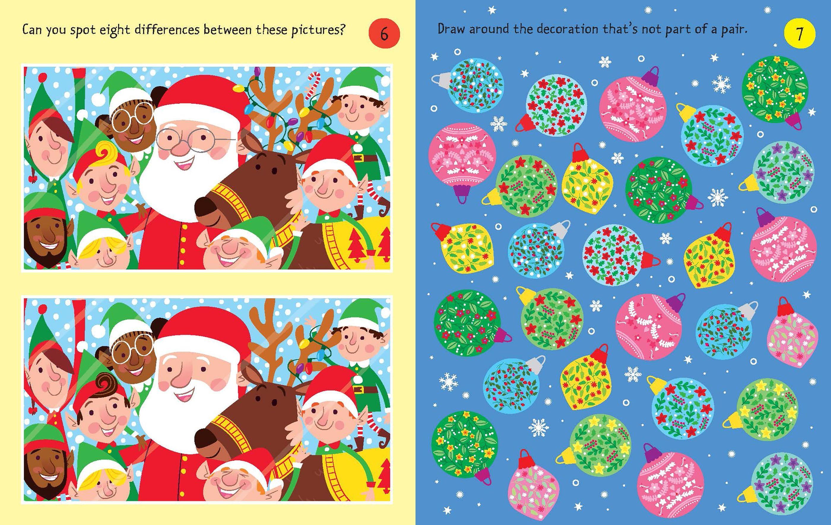 Christmas Puzzle Pad