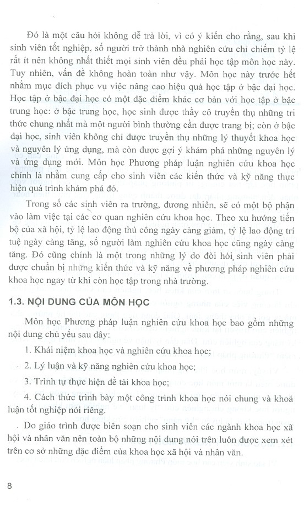 Giáo Trình Phương Pháp Luận Nghiên Cứu Khoa Học (Tái bản)