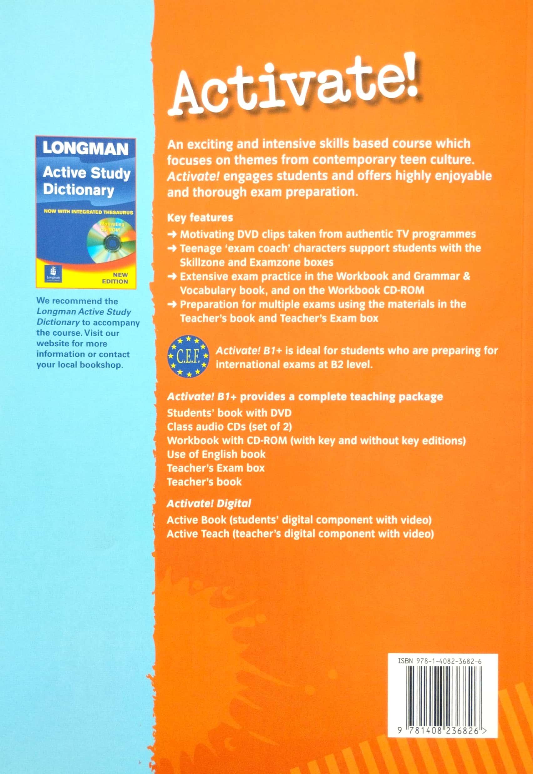 Activate! B1+: Value Packs (SB With ActiveBook + WB With CD-ROM)