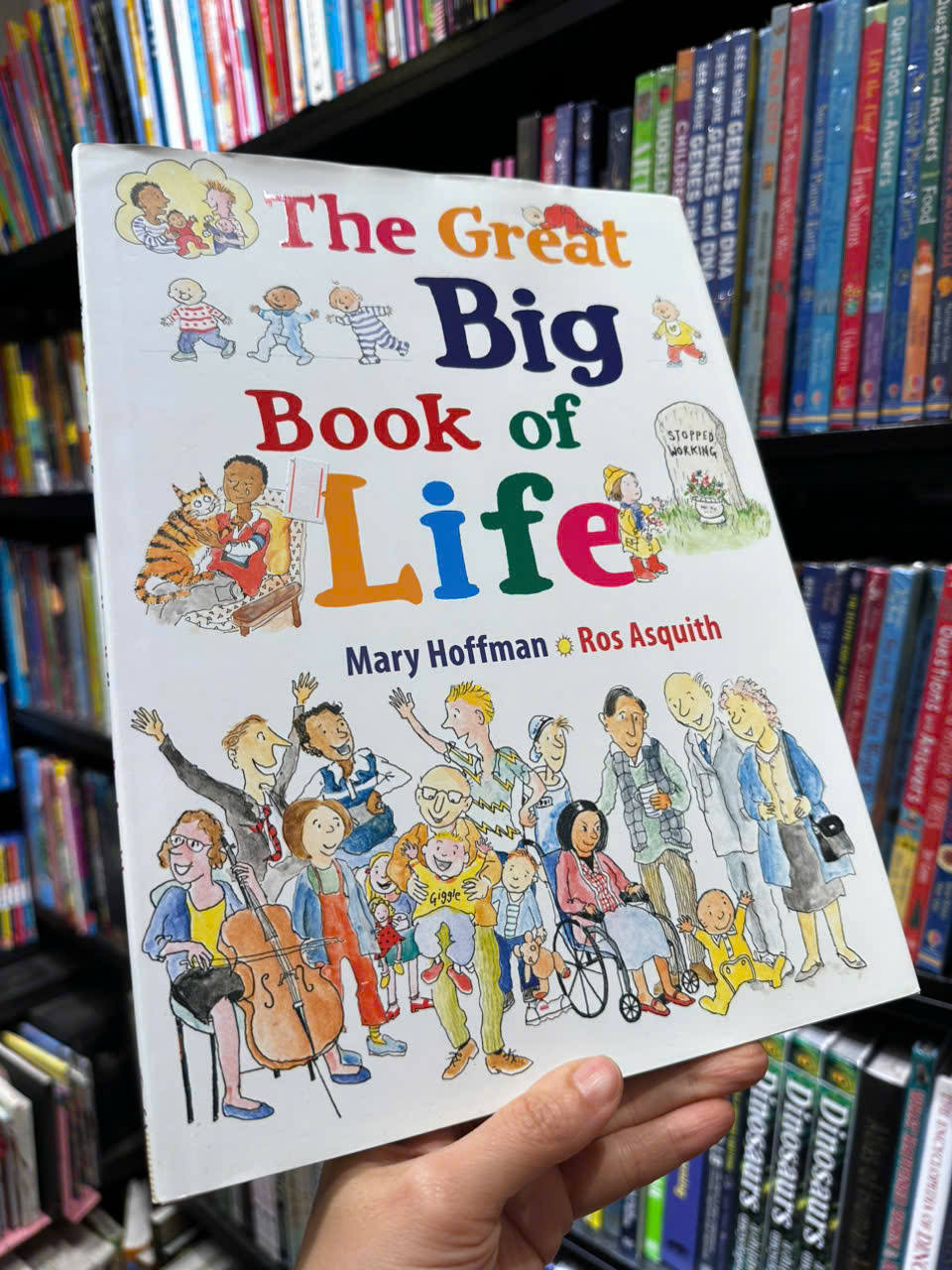 Sách - The Great Big Book of Life by Mary Hoffman - Sách ngoại văn, sách thiếu nhi tiếng Anh, bìa cứng, nhập khẩu UK