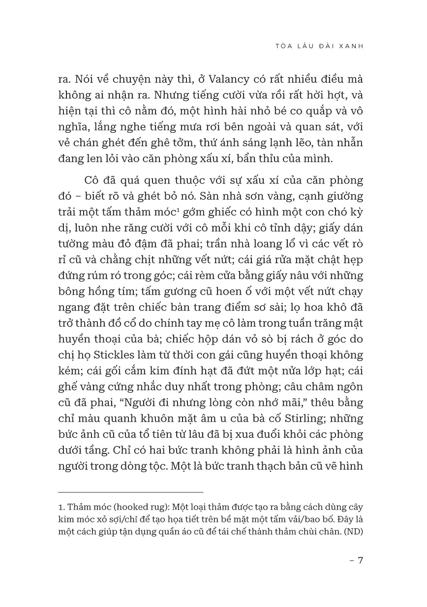 TÒA LÂU ĐÀI XANH - L. M. MONTGOMERY