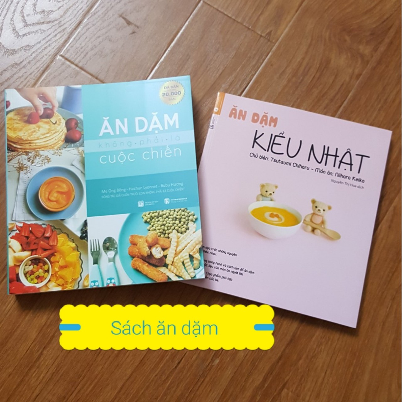 Combo Ăn dặm kiểu Nhật, Ăn dặm không phải cuộc chiến (Kèm thực đơn và hướng dẫn ăn dặm trong nội dung sách)