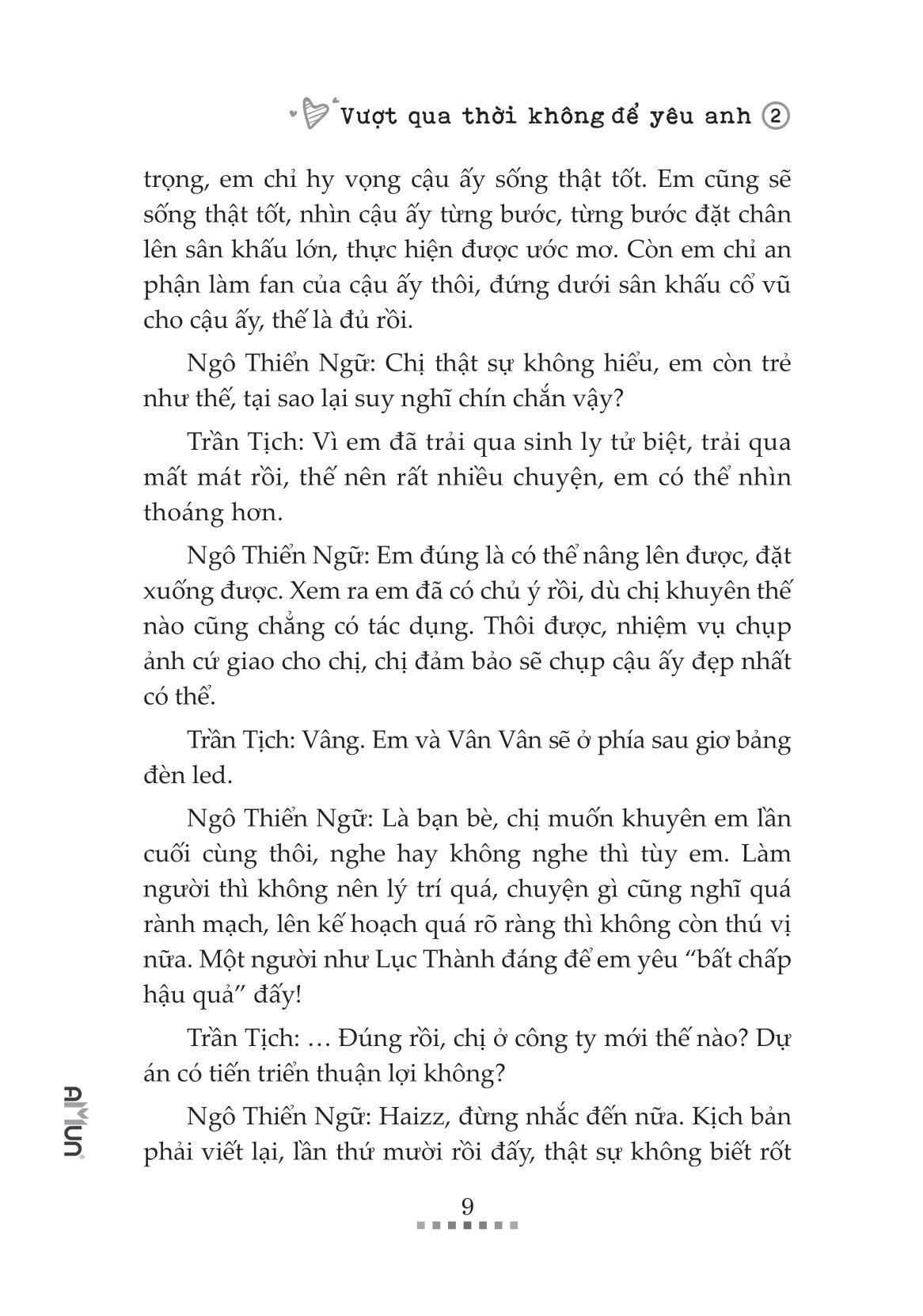 Vượt Qua Thời Không Để Yêu Anh - Tập 2
