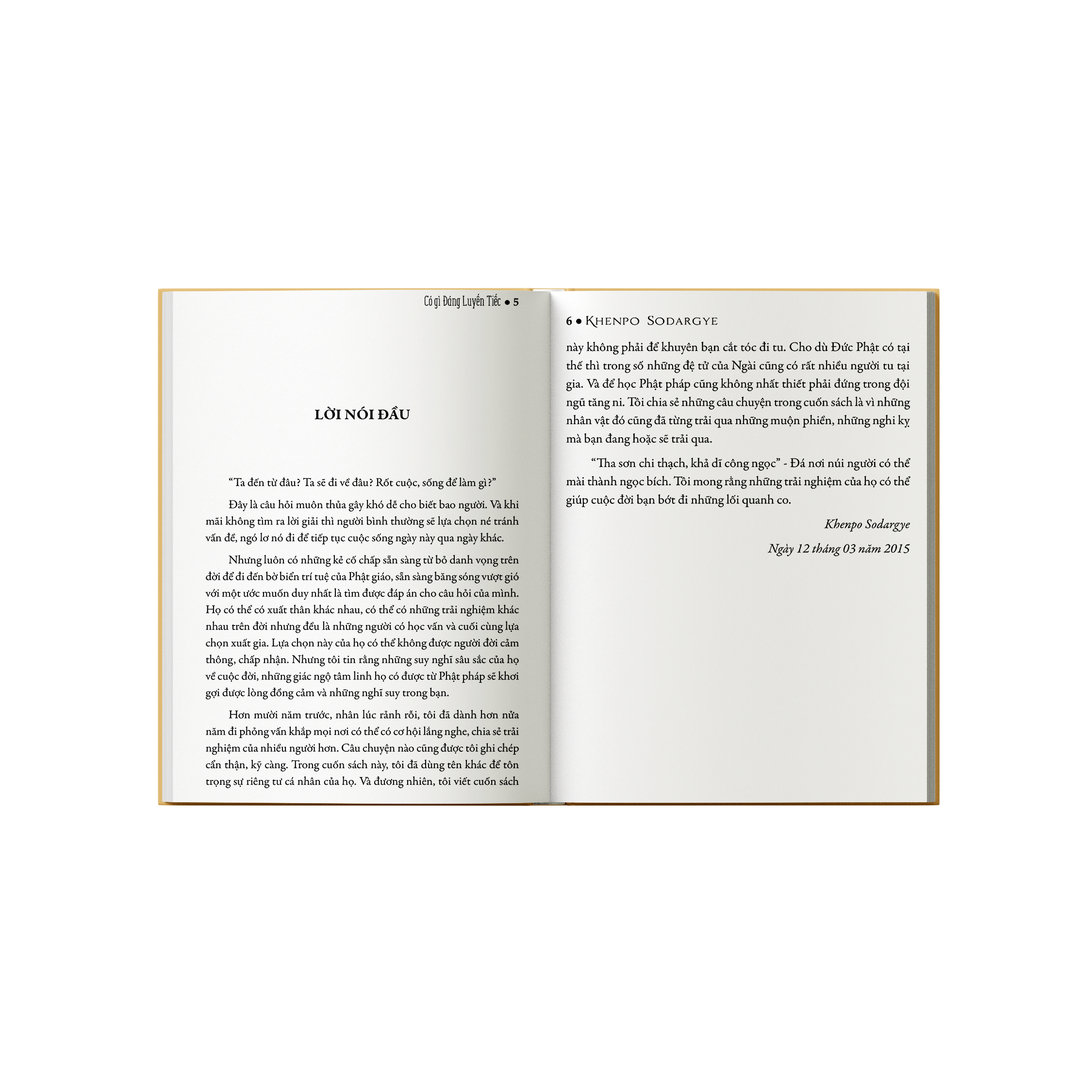Sách Có Gì Đáng Luyến Tiếc - Sách Tôn Giáo, Nghệ Thuật Và Văn Hóa, Tác Giả KHENPO SODARGYE - Hiệu Sách GenBooks, bìa mềm, in màu