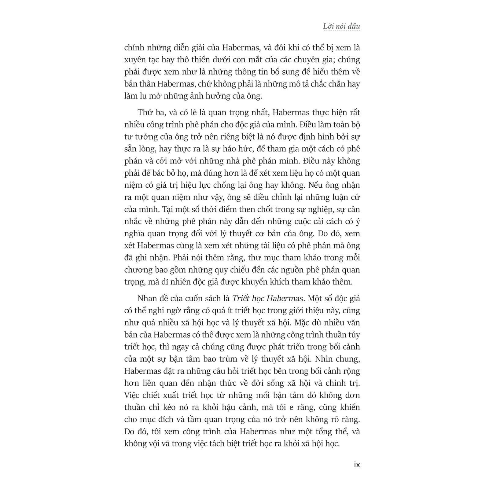 Triết học Habermas - The Philosophy of Habermas - Bìa Cứng - Bản Quyền
