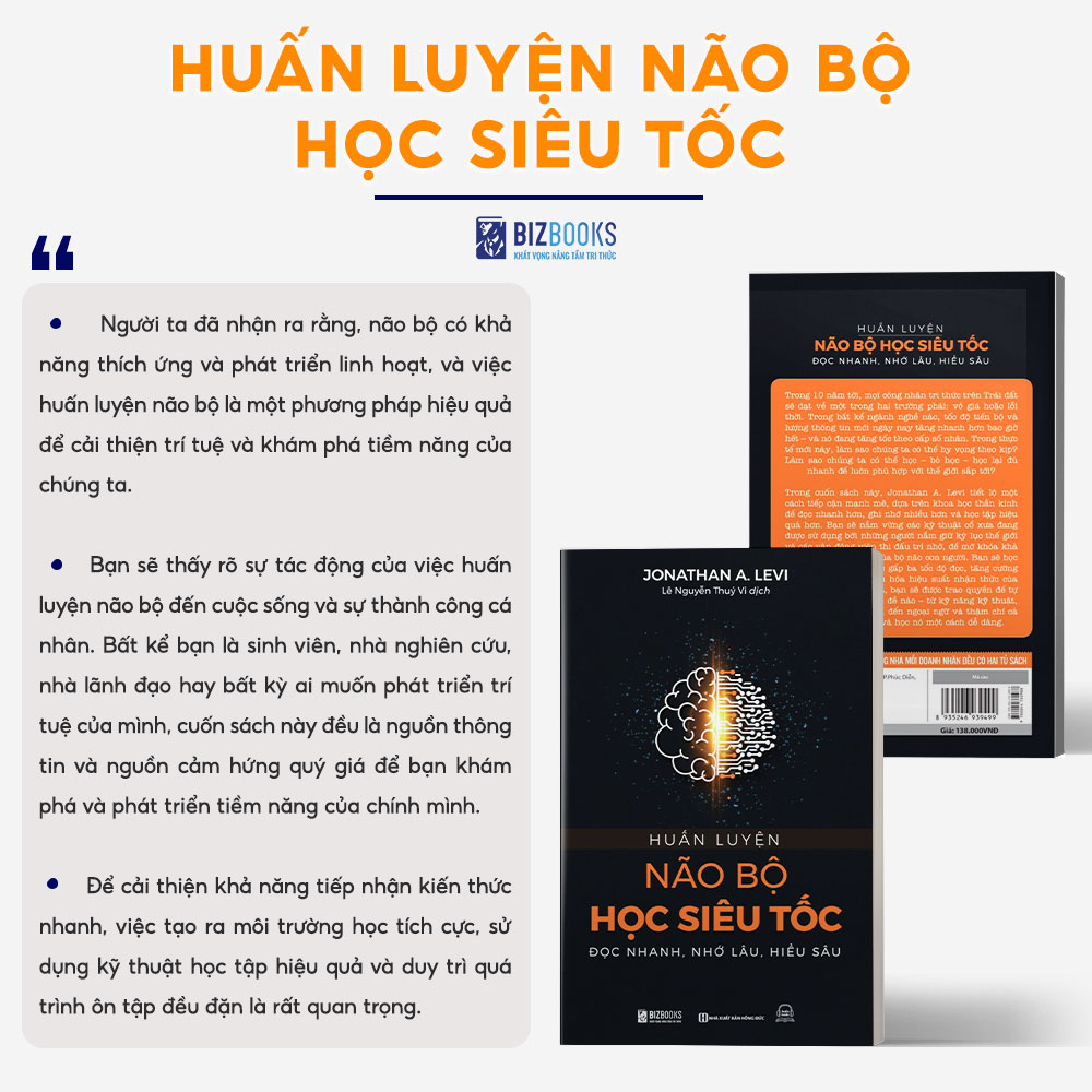 Combo Sách 2 Cuốn: Phương Pháp Học Tập Của Simon và Huấn Luyện Não Bộ Học Siêu Tốc - Bizbooks