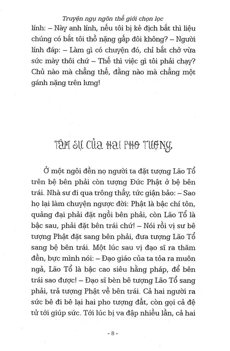 Truyện Ngụ Ngôn Thế Giới Chọn Lọc - Rửa Tội Cho Chó Sói