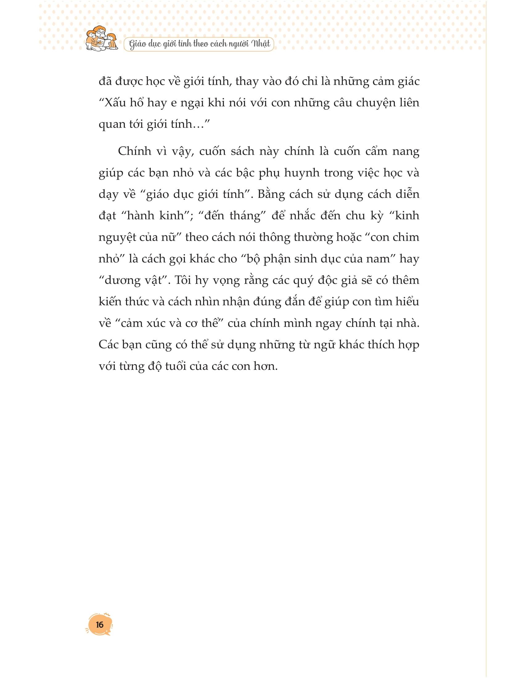 Giáo Dục Giới Tính Theo Cách Người Nhật