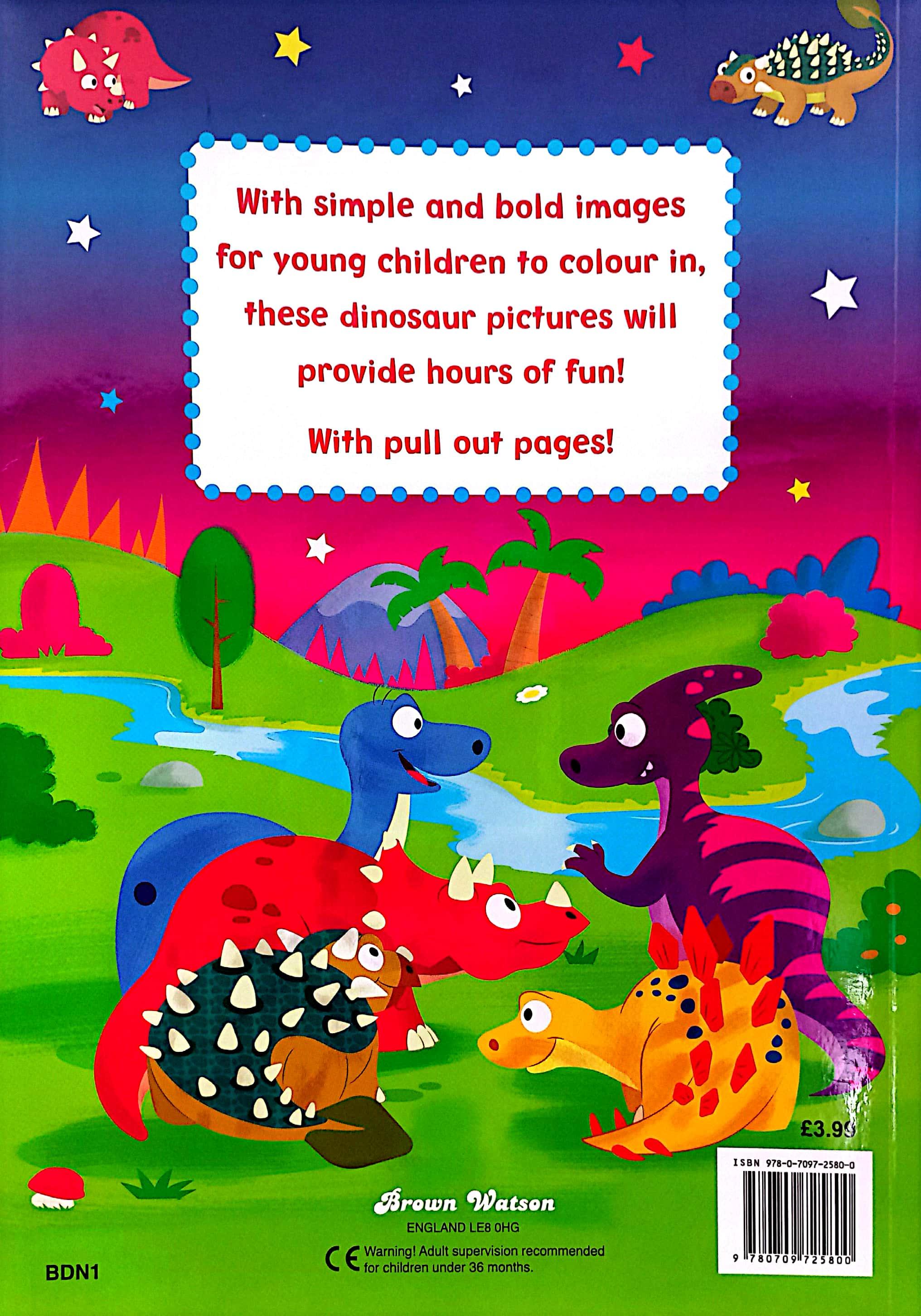 Bumper Dinosaur Colouring