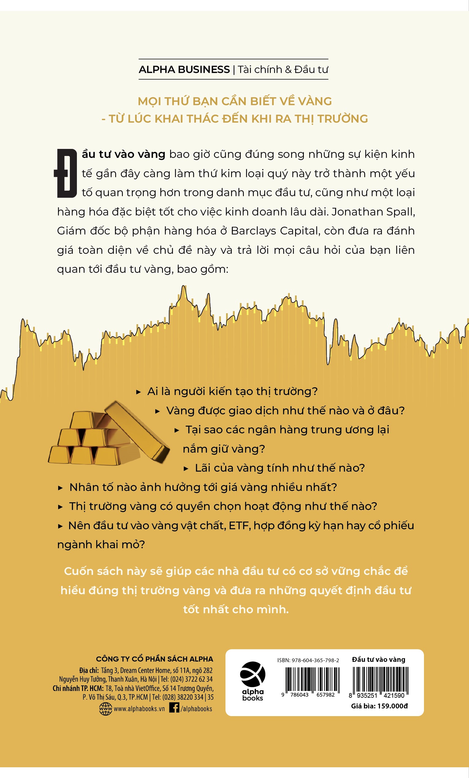 Đầu Tư Vào Vàng - Khoản Đầu Tư Tuyệt Đối An Toàn Thiết Yếu Cho Mỗi Danh Mục Đầu Tư (Jonathan Spall)