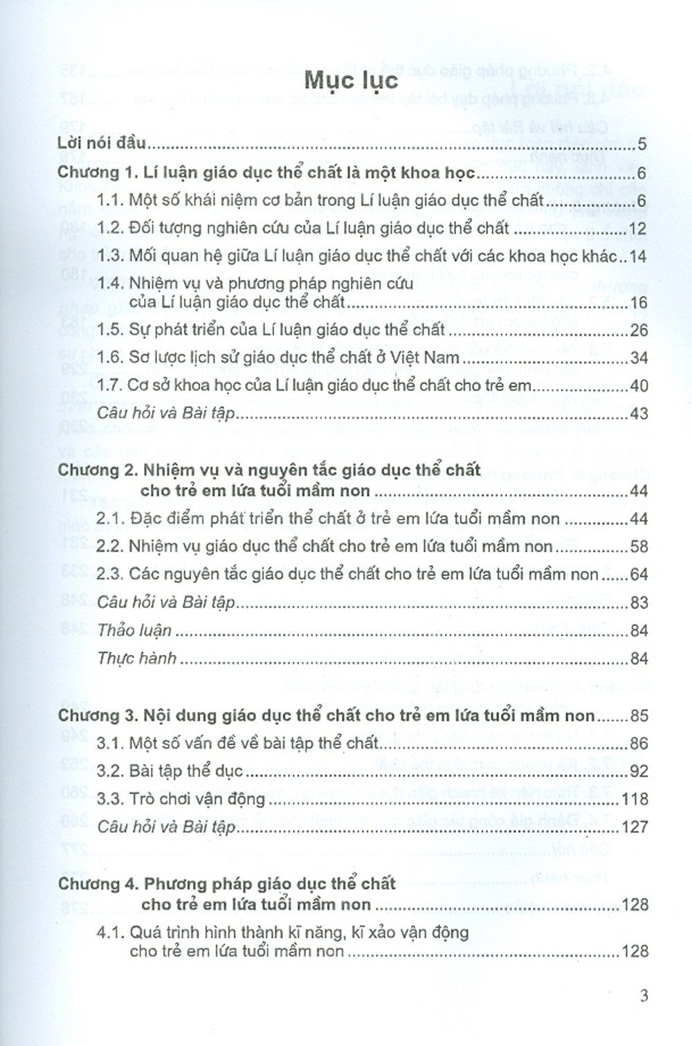 Giáo Trình Lí Luận Và Phương Pháp Giáo Dục Thể Chất Cho Trẻ Em Lứa Tuổi Mầm Non (Tái bản)