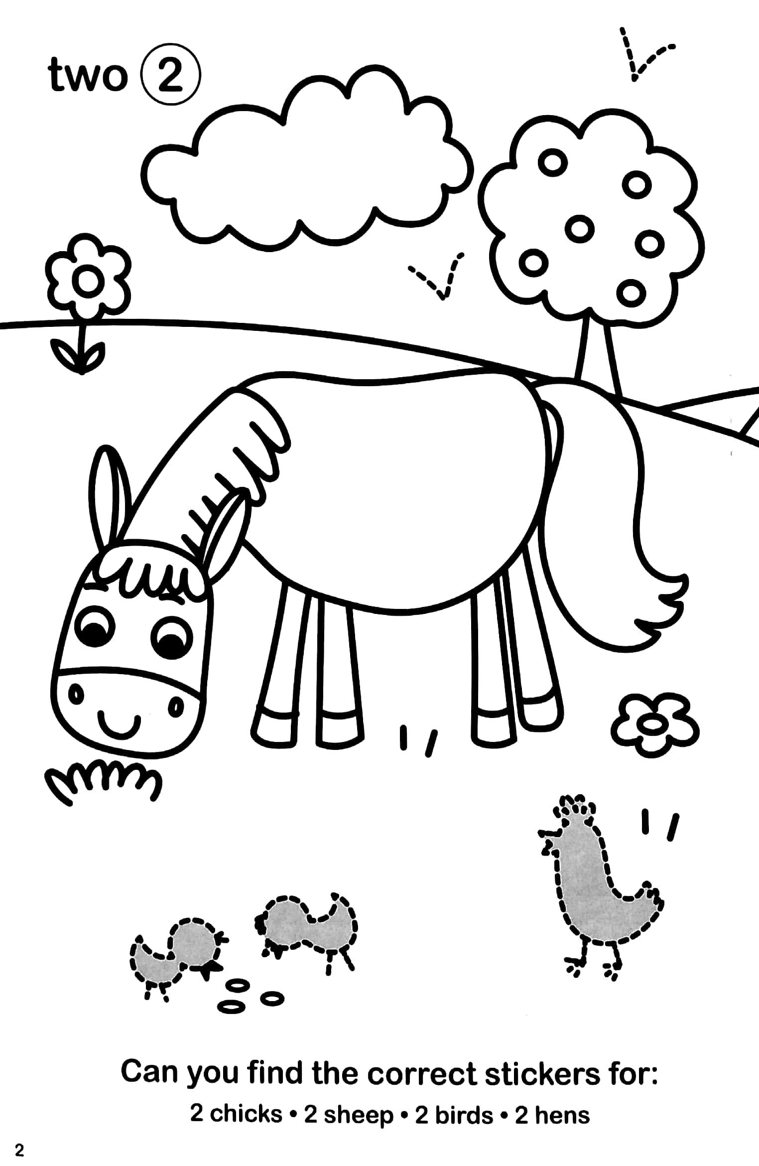 Mega Stickers: Early Learning