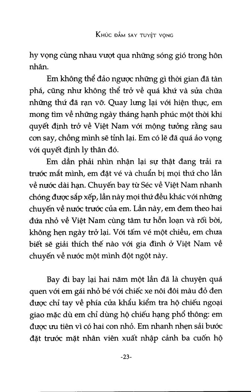 Khúc Đắm Say Tuyệt Vọng
