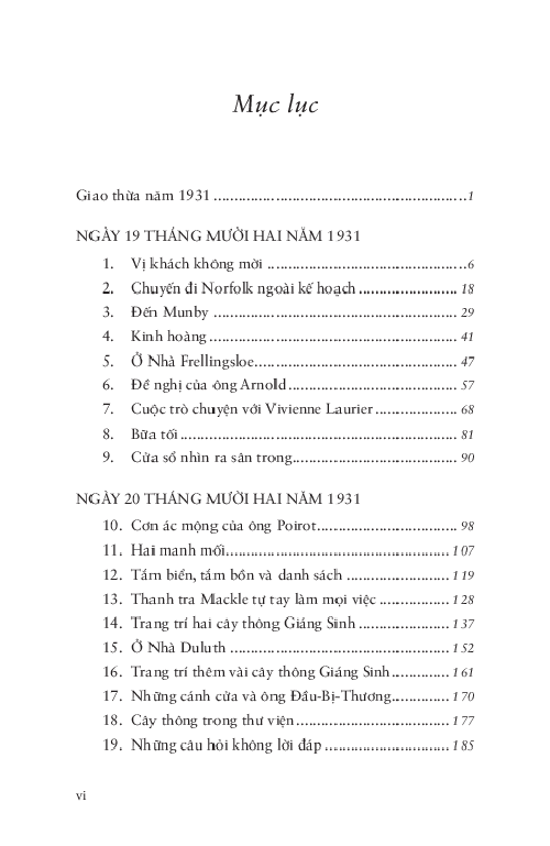 ĐÊM YÊN TĨNH - Agatha Christie - Quang Kường dịch – NXB Trẻ