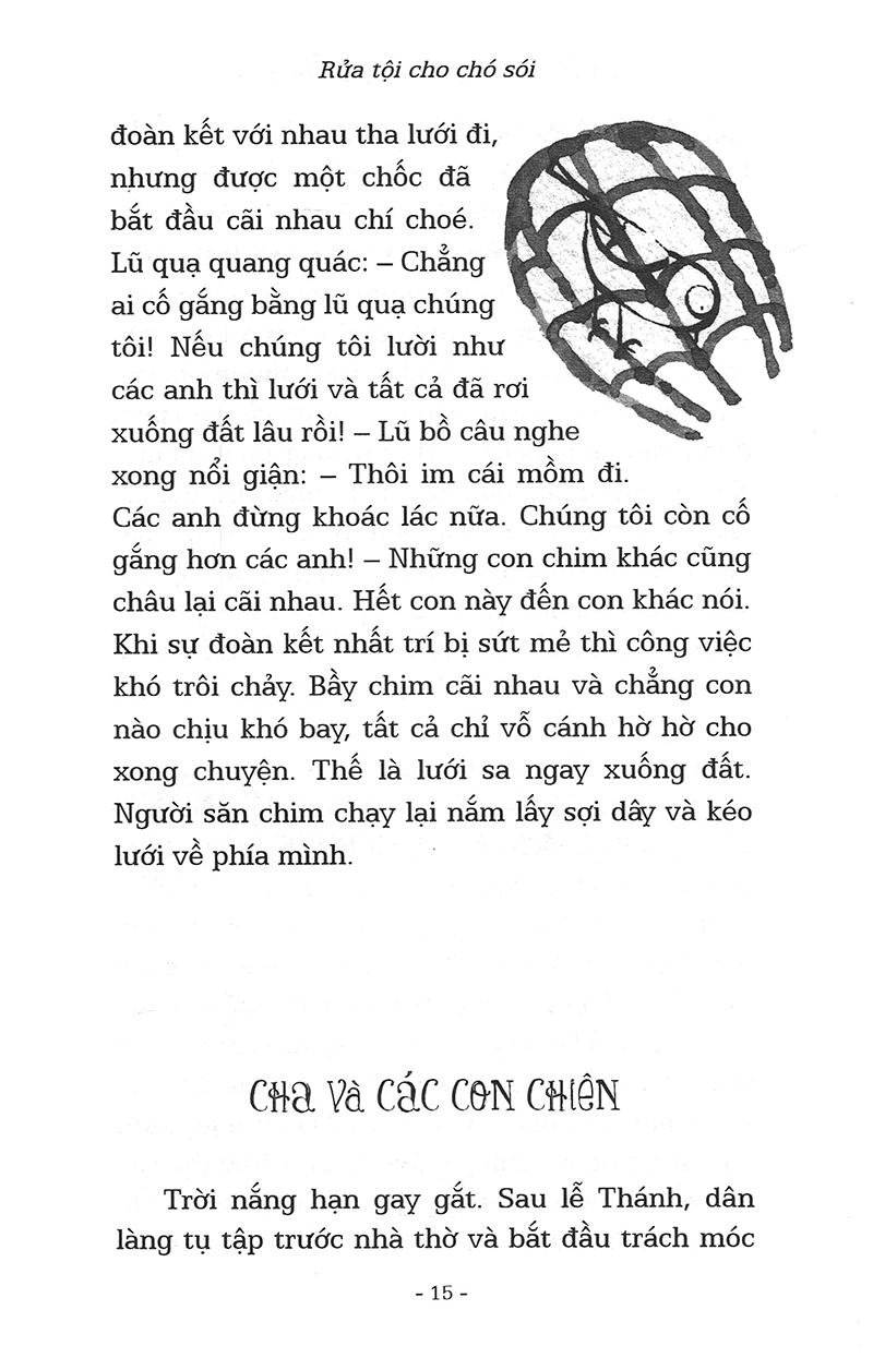 Truyện Ngụ Ngôn Thế Giới Chọn Lọc - Rửa Tội Cho Chó Sói