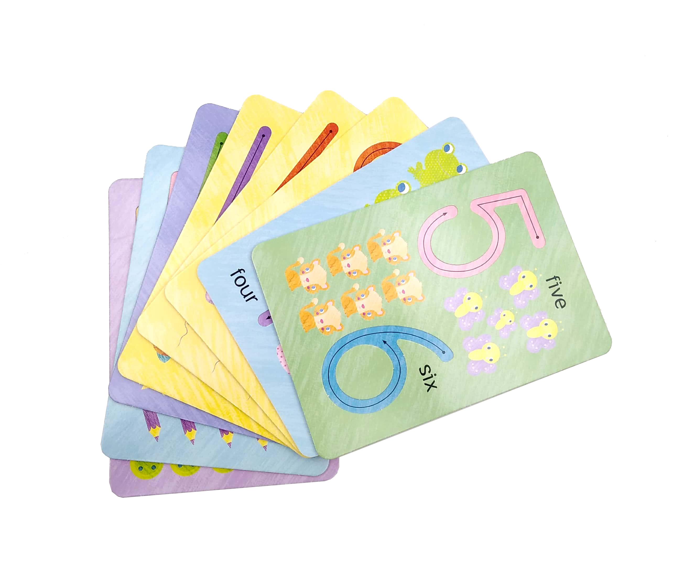 Little Genius Cards: Learn 123 Touch & Trace Educational Fun