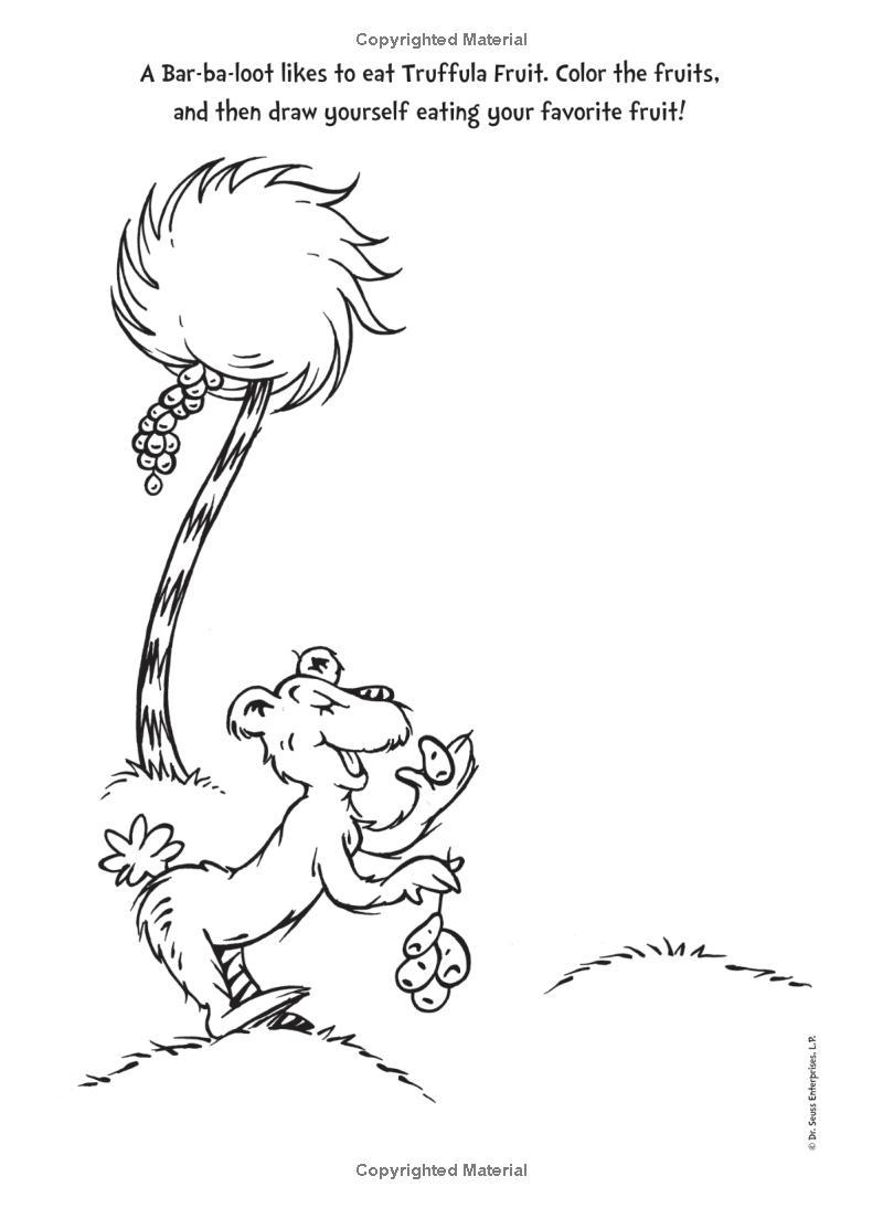 The Lorax Deluxe Doodle Book (Dr. Seuss