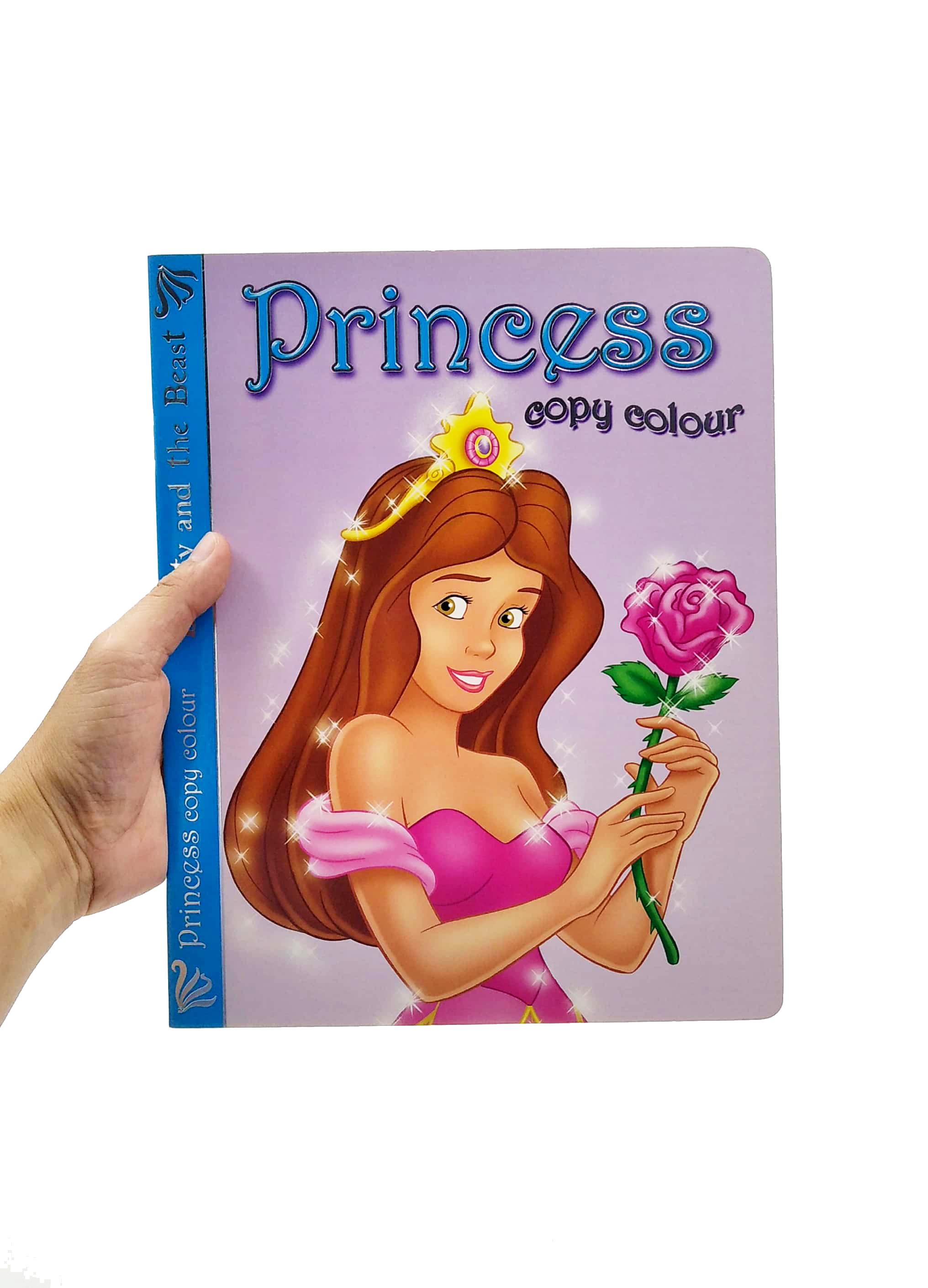 Princess Copy Colour: Beauty & The Beast