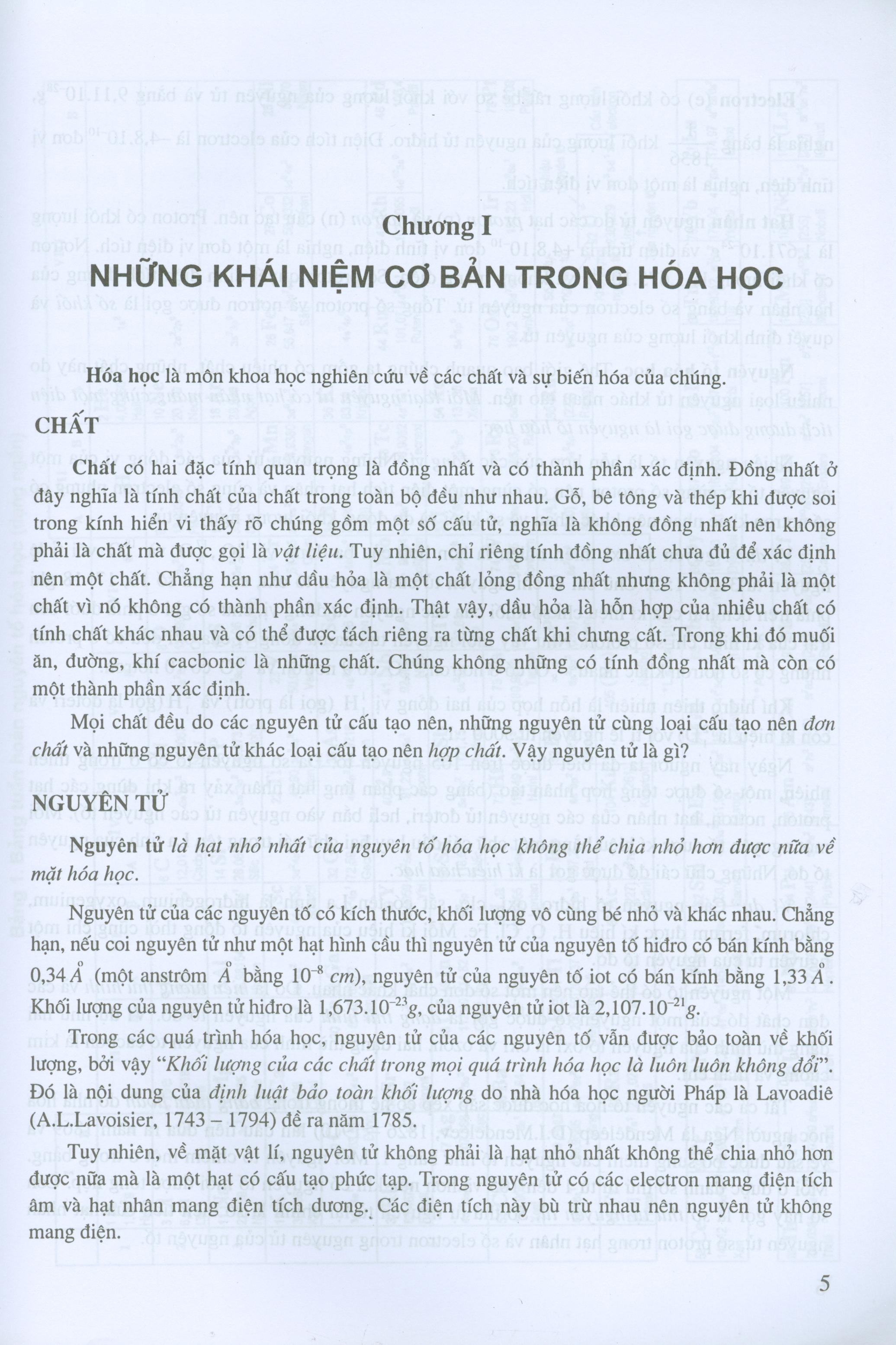 Hóa Học Vô Cơ Cơ Bản, Tập 1- Lý Thuyết Đại Cương Về Hóa Học