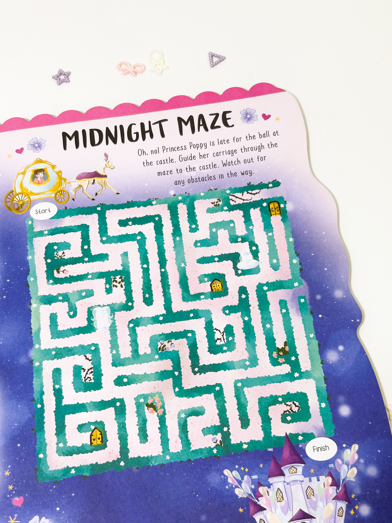 Princess Dress-Up Activity Book