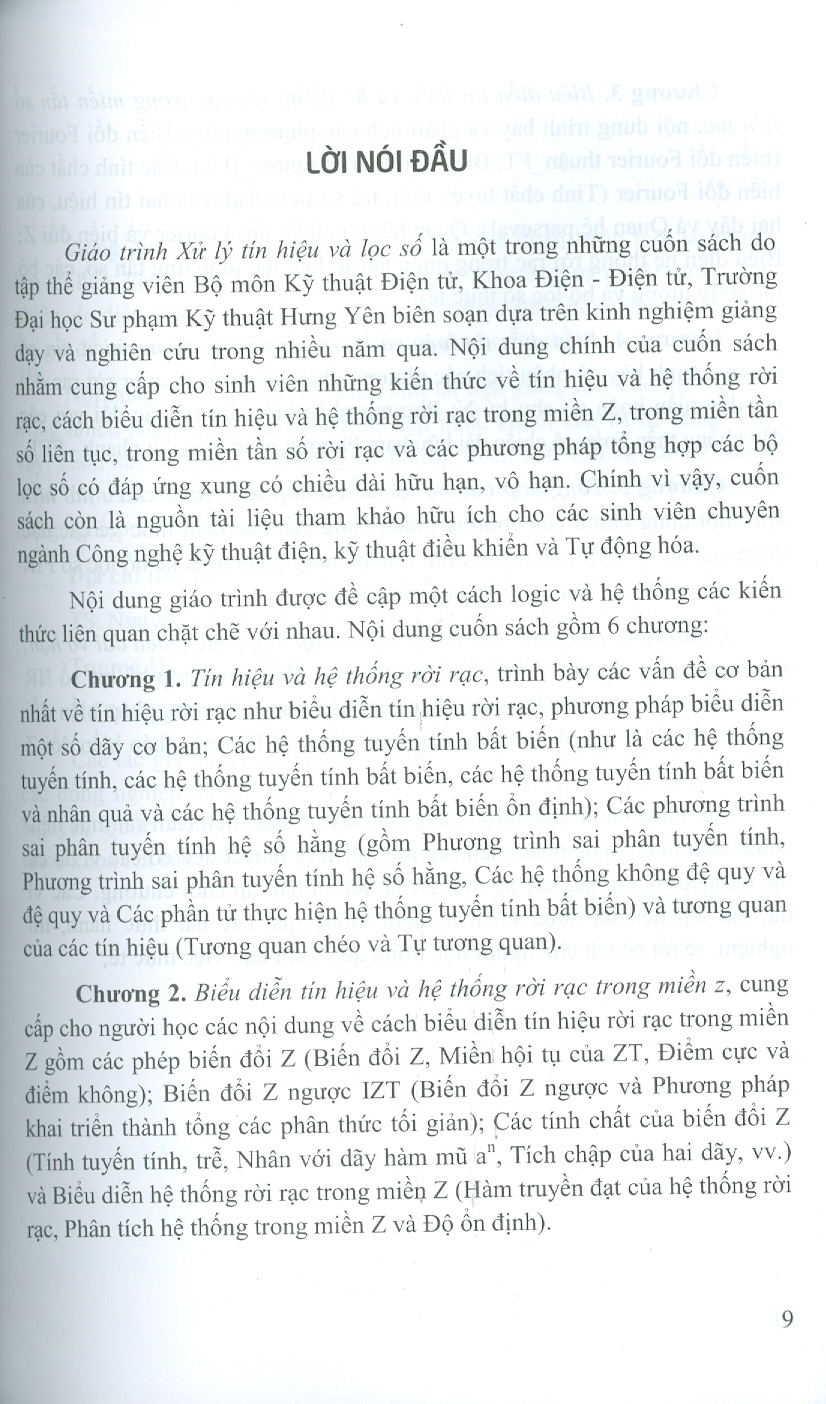 Giáo Trình Xử Lý Tín Hiệu Và Lọc Số