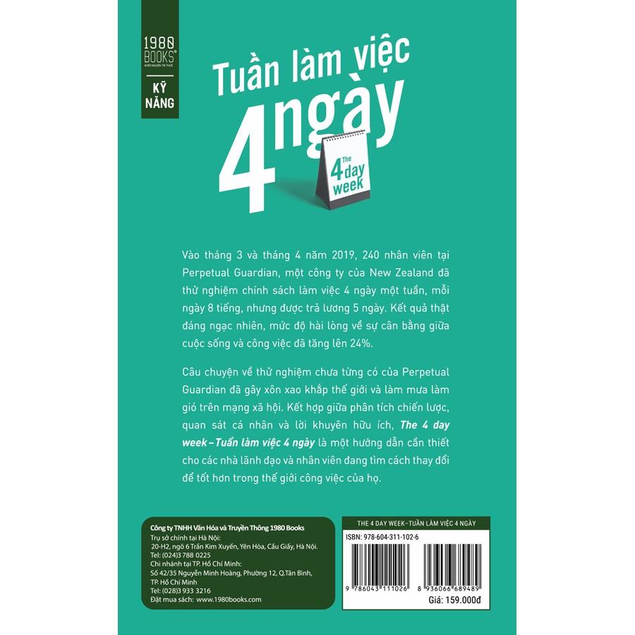Sách Tuần Làm Việc 4 Ngày - BẢN QUYỀN