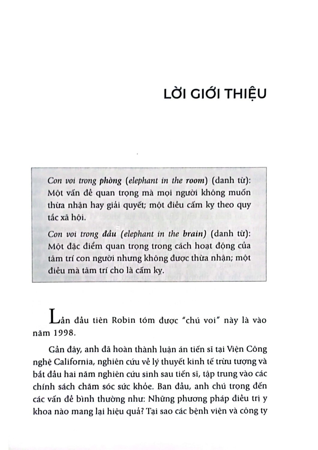 Trong Đầu Có Giấu Con Voi - The Elephant In The Brain (Tuệ Tri)