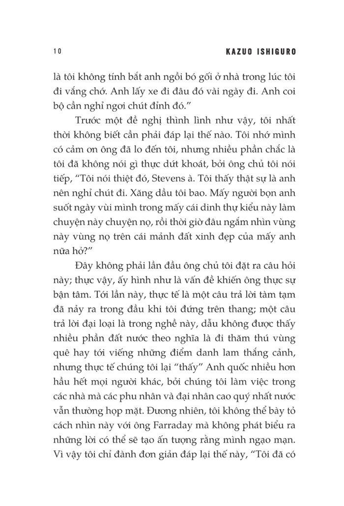 Tàn Ngày Để Lại (Bìa Cứng)
