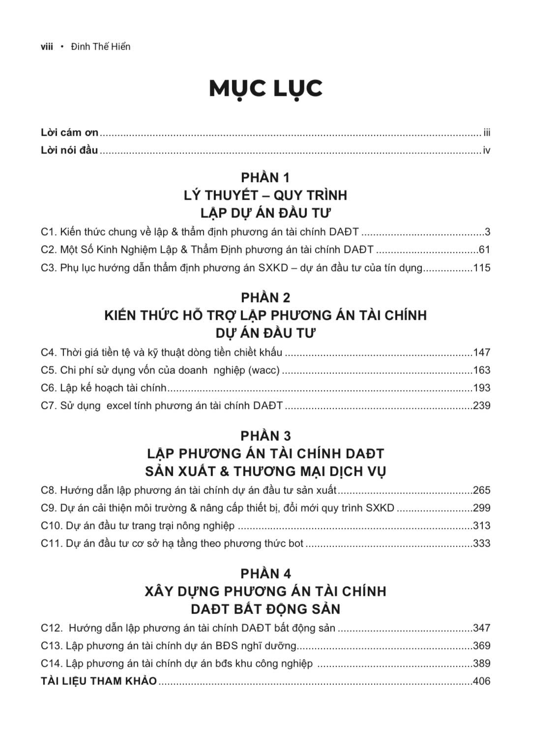 Lập Và Thẩm Định Dự Án Đầu Tư - TS. Đinh Thế Hiển (chủ biên)