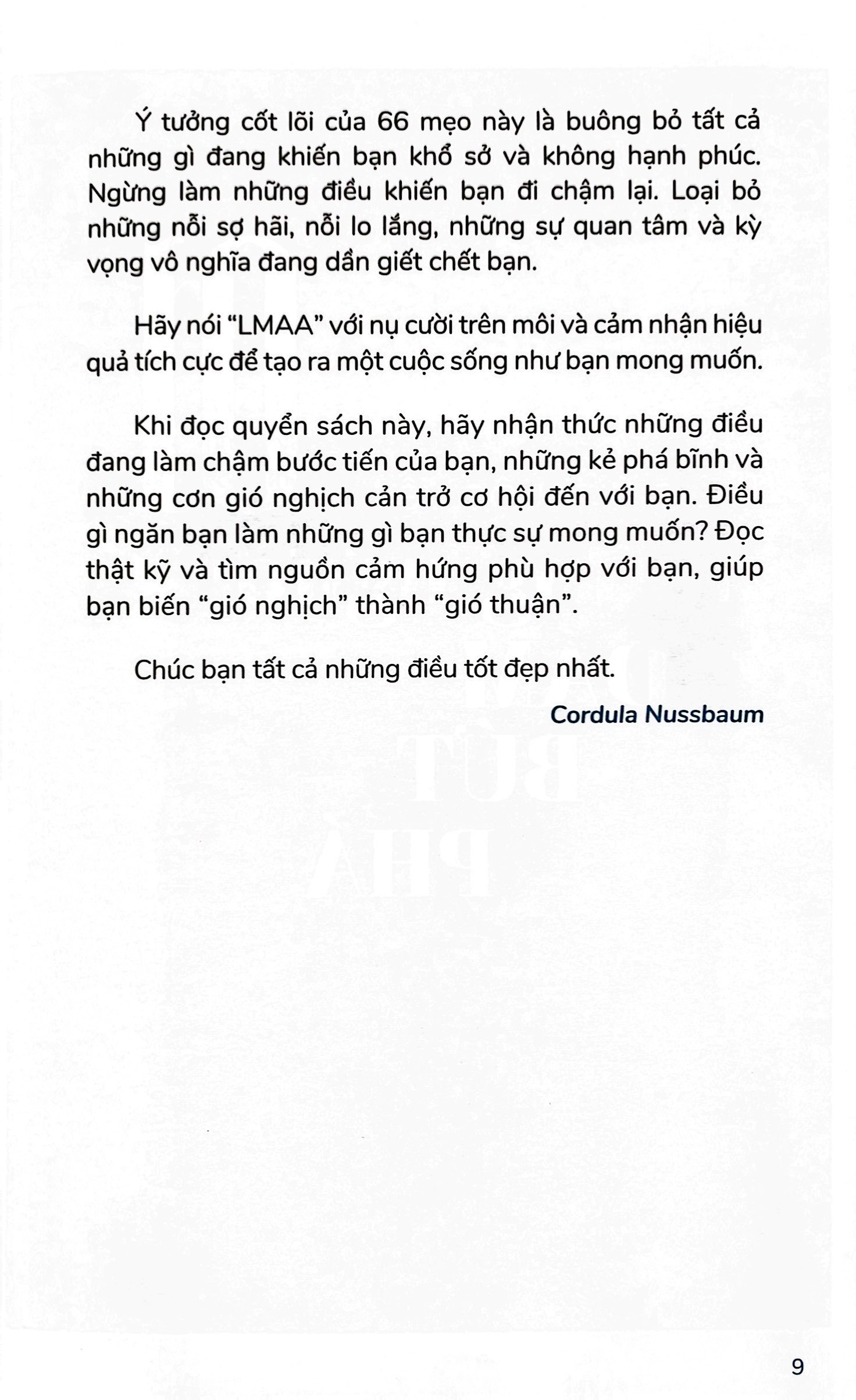 Cảm Ơn, Nhưng Không Phải Hôm Nay! - Triết Lý LMAA