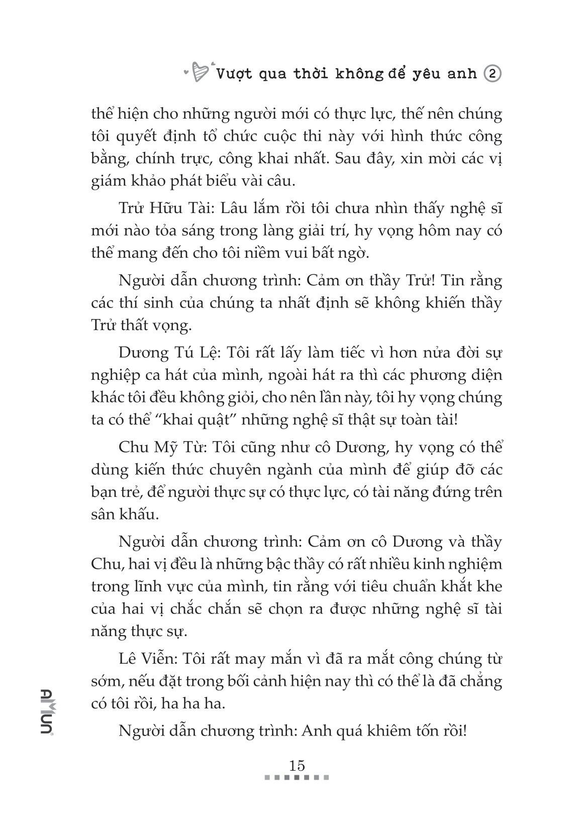 Vượt Qua Thời Không Để Yêu Anh - Tập 2