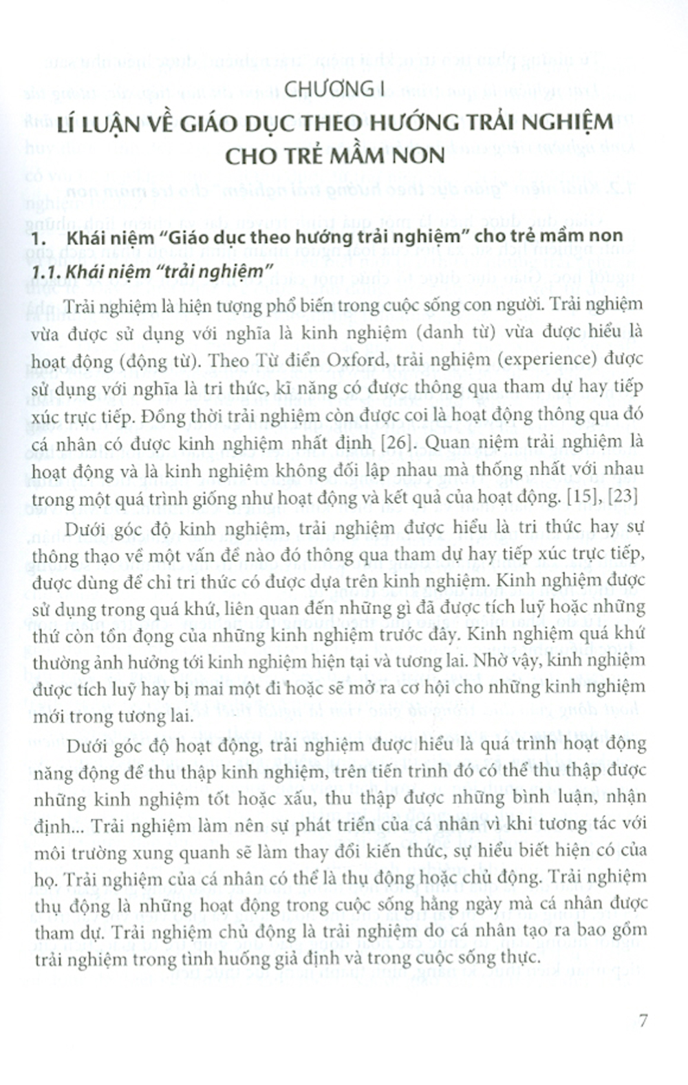 Tổ Chức Hoạt Động Giáo Dục Theo Hướng Trải Nghiệm Cho Trẻ Ở Trường Mầm Non